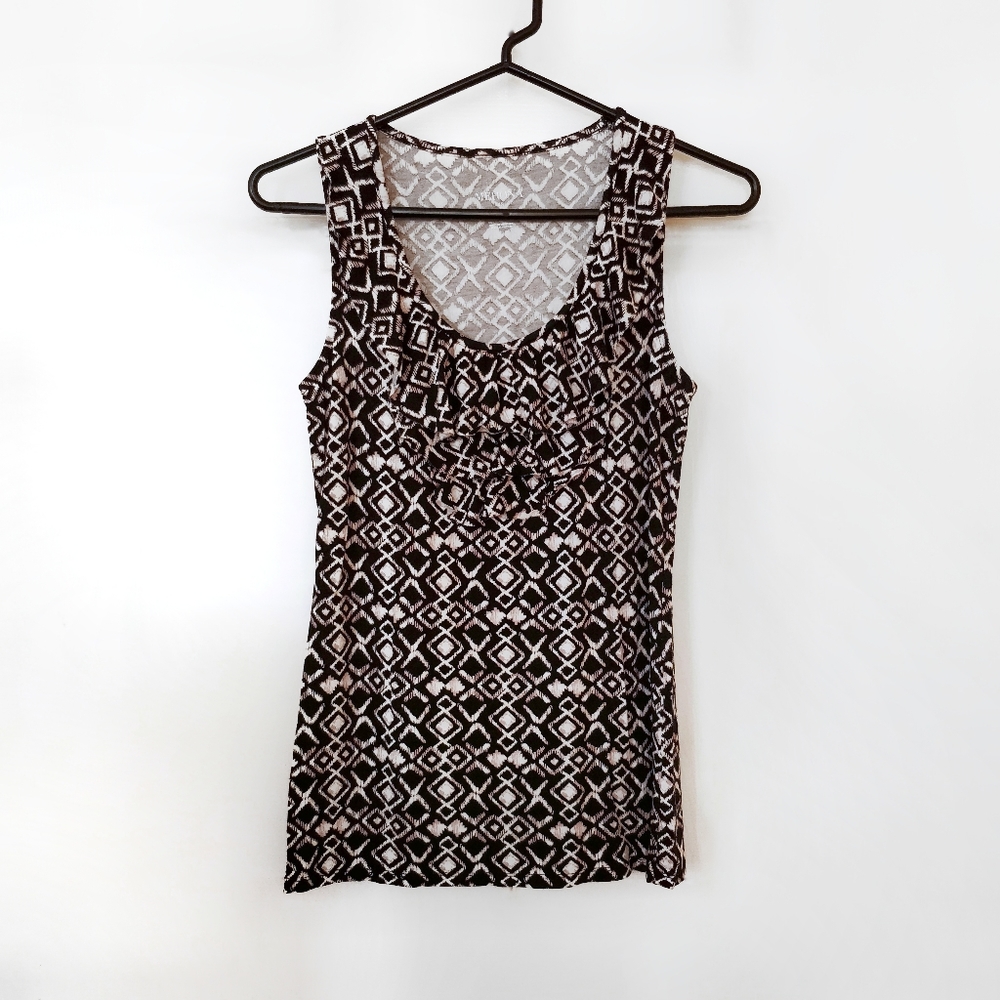Merona | ikat ruffle blouse [Target]